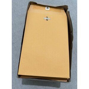 150 Clasp Envelopes 6" x 9" 28 Lb L Kraft Paper Gummed Flap